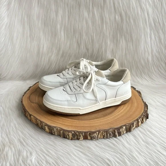 LIKE NEW Madewell leather court sneakers - Picture 6 of 14